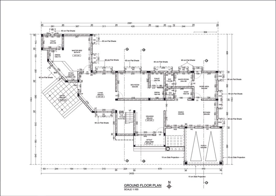 Masonry Plan - Ground Floor